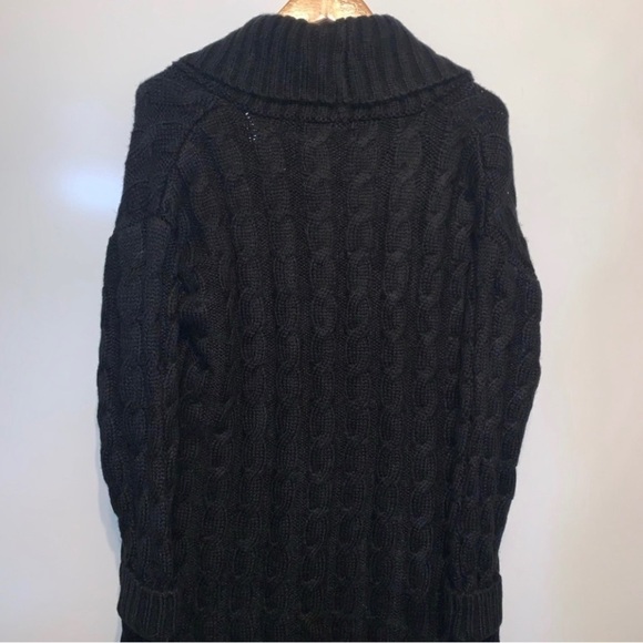 Sanctuary Ultimate Cable Cardi in Black Nite size small. Fits to medium. - Picture 5 of 6